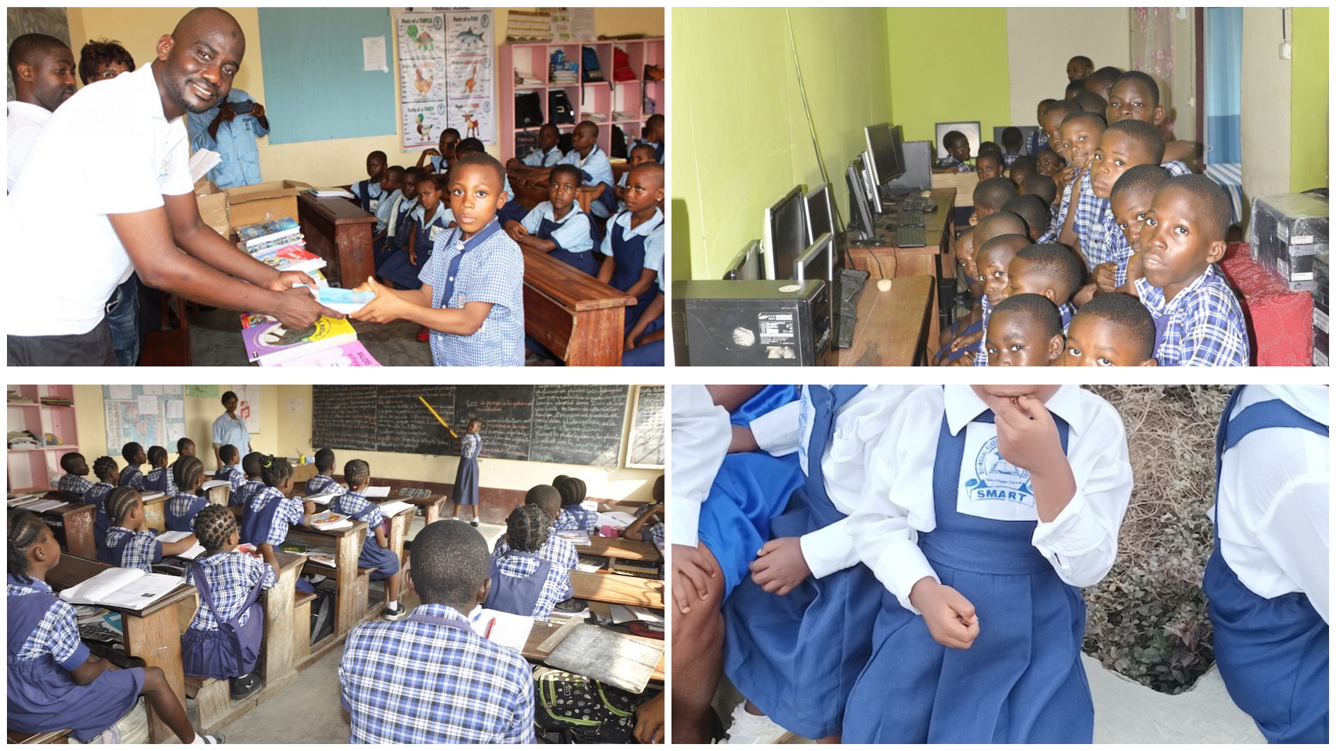 SMART School Photo Collage 4 Photos